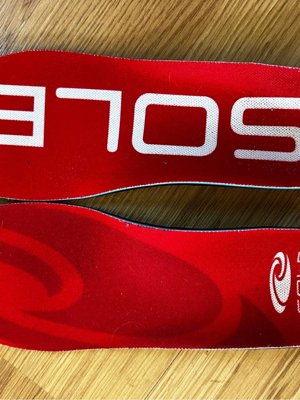 Red SOLE Athletic Insoles